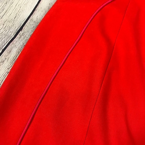 NWT Gianni Bini Bright Red Career Pencil Skirt - Picture 4 of 6